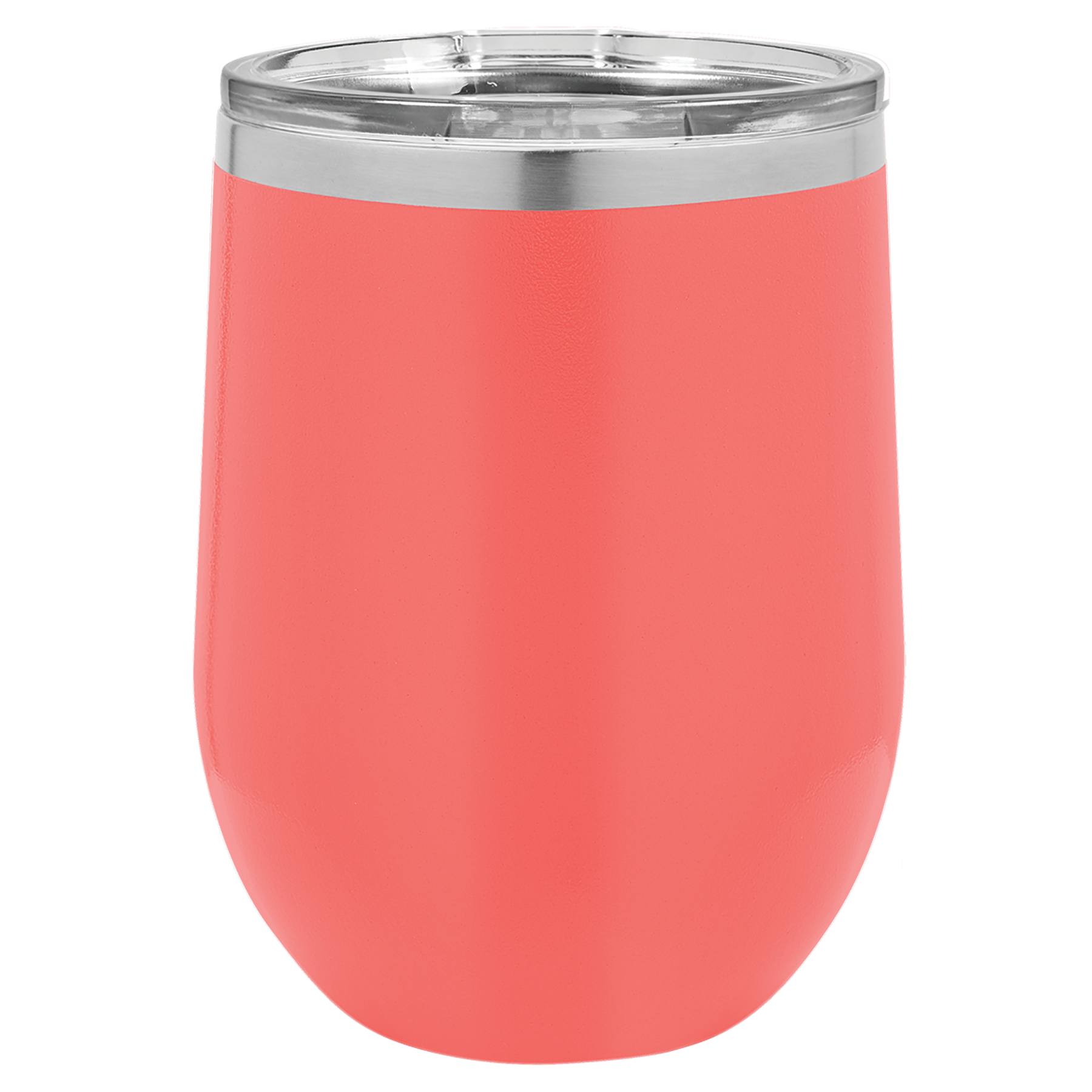 12 oz Stemless Wine Tumbler with Lid Laser Engraved - Image 2